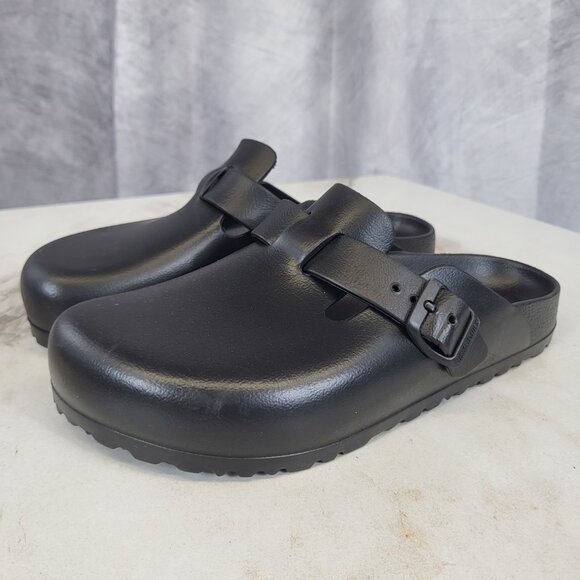 Birkenstock Boston EVA Clog Sandals Black Women's Size 39 - Picture 5 of 15